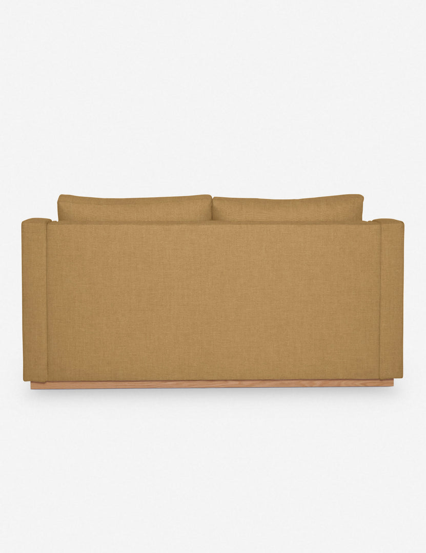 #size::king #color::camel-linen #size::queen | Back of the Coniston Camel Linen Sleeper Sofa