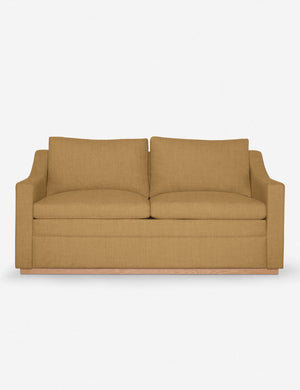 Coniston Camel Linen Sleeper Sofa by Ginny Macdonald