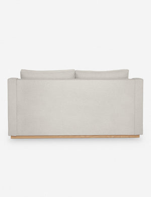 Back of the Coniston Taupe Boucle Sleeper Sofa