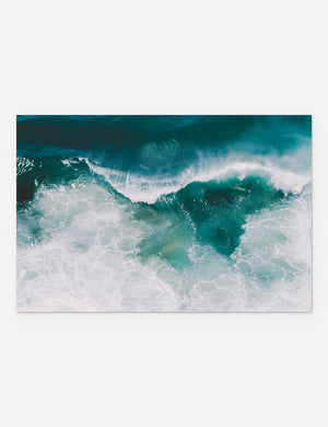 Crashing Waves Photography Print unframed