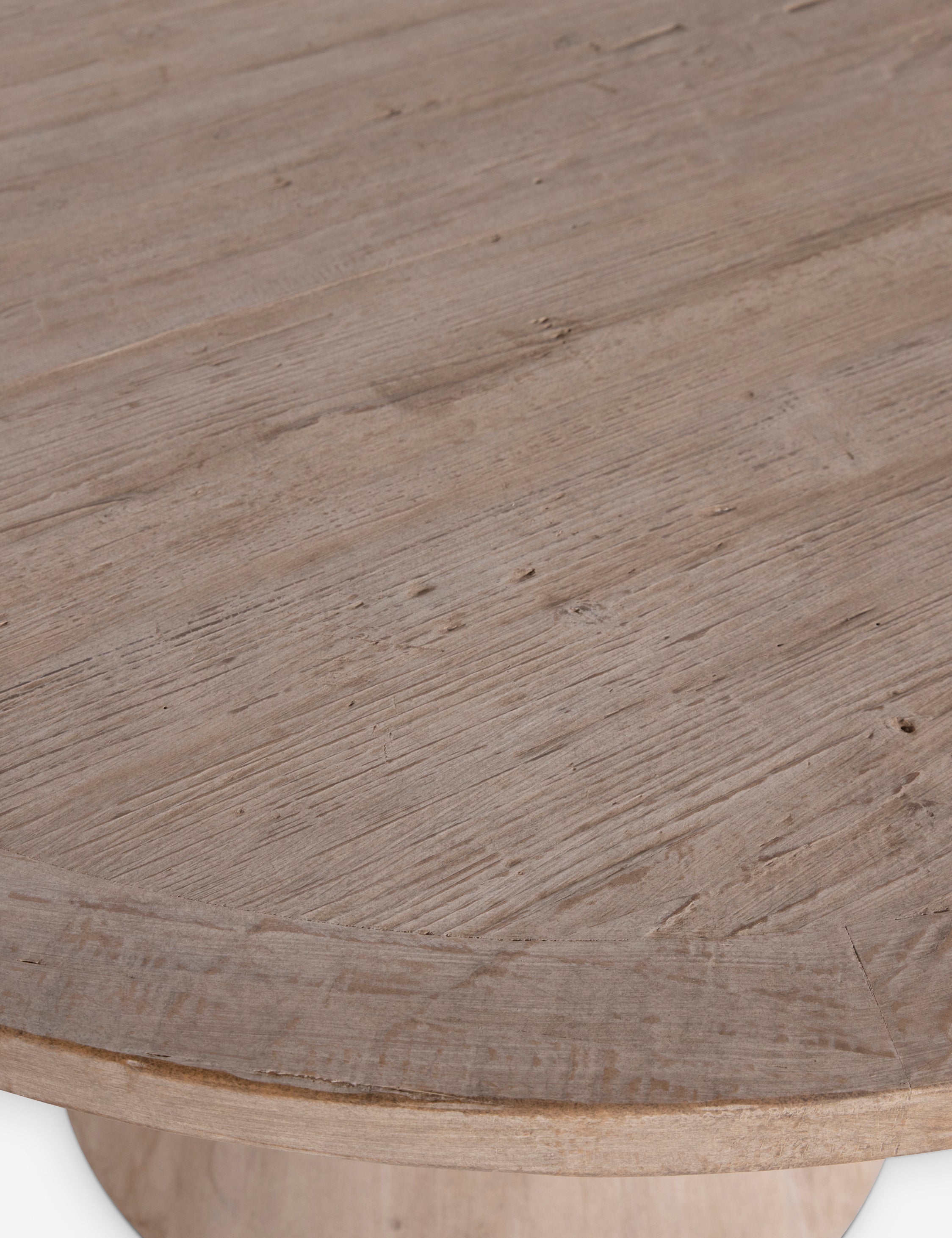 Horton Round Light Wood Dining Table