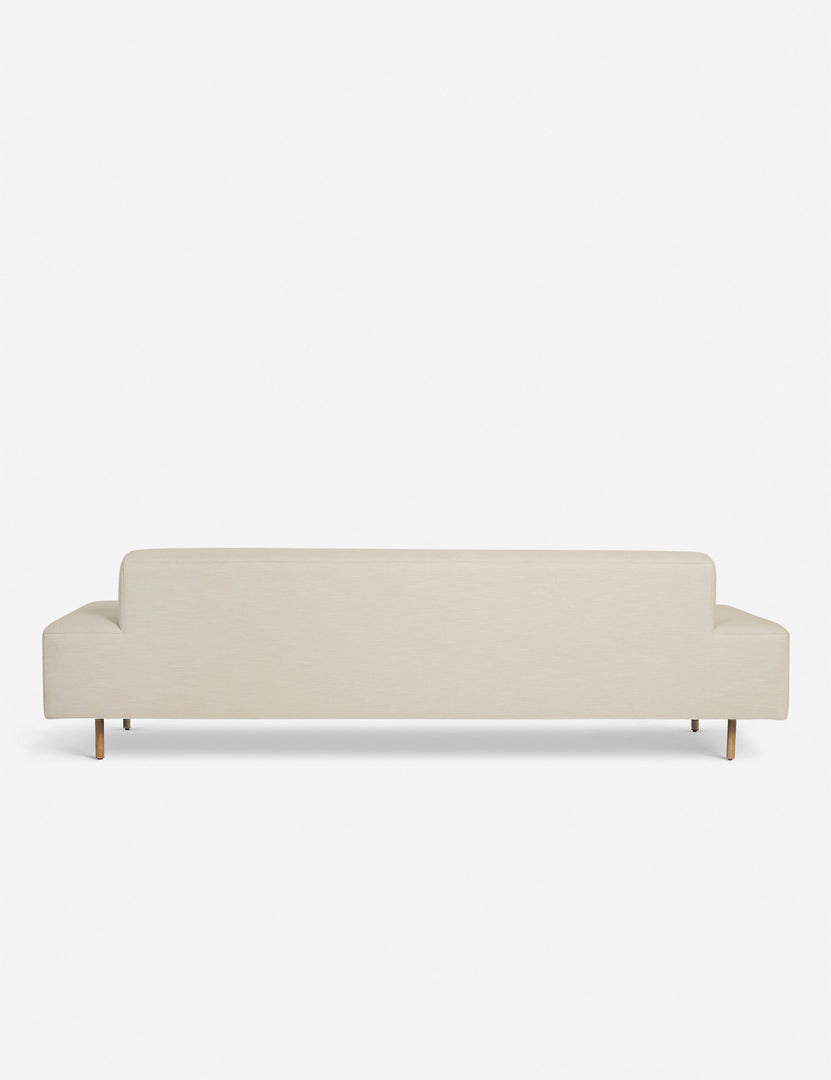 #color::natural #size::72-W #size::84-W #size::96-W #size::108-W | Back of the Estee natural linen upholstered sofa