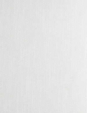 The white linen fabric