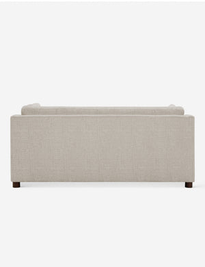 Back of the Lotte Flax Performance Fabric queen-sized sleeper sofa
