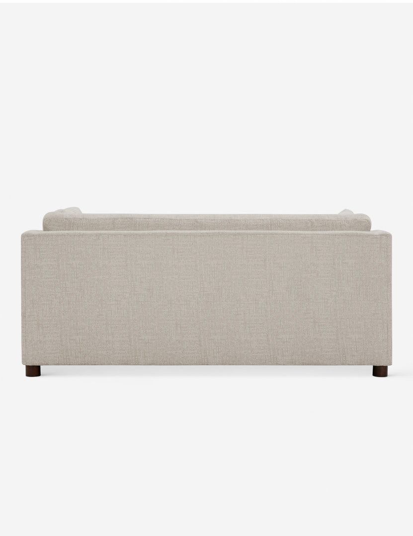 #color::flax-performance-fabric #size::queen | Back of the Lotte Flax Performance Fabric queen-sized sleeper sofa