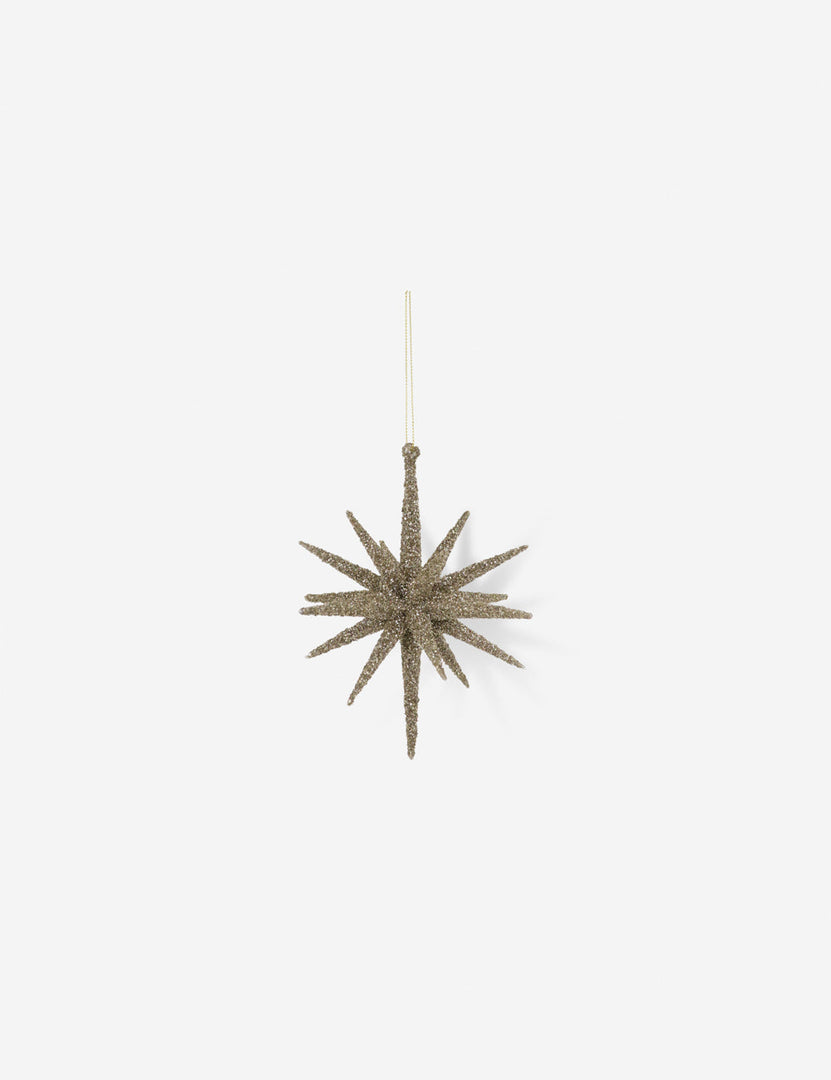 Glitter Star Ornament by Cody Foster and Co