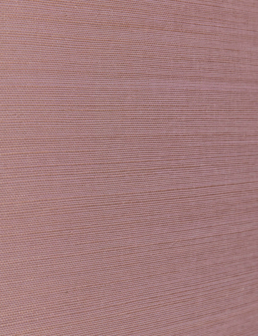 #color::rose-tan | Video of the Grasscloth rose pink tan solid wallpaper