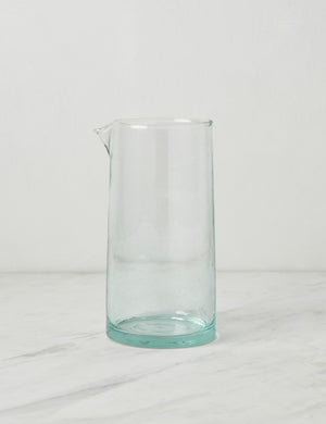 Recycled Glass Pitcher by Hawkins New York