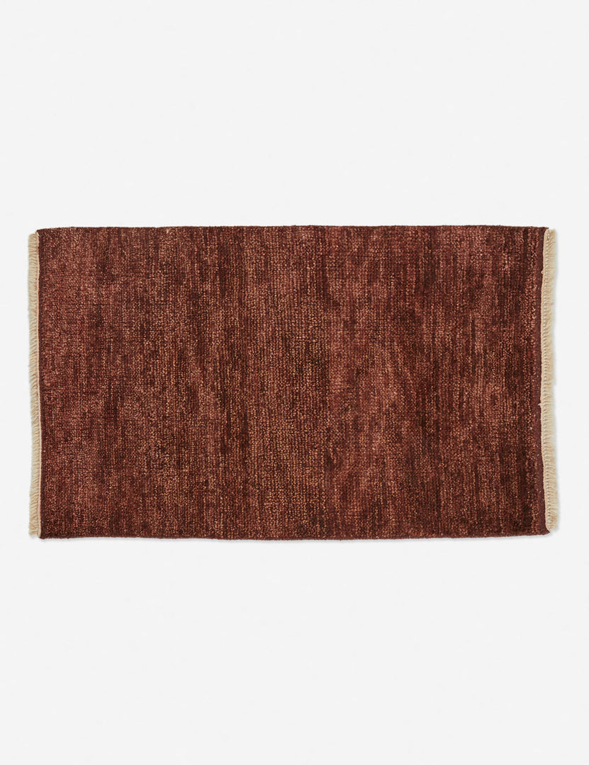 #color::brick #size::3--x-5- #size::2--x-3- | Heritage brick red rug in its two by three feet size