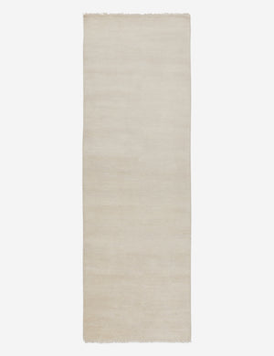 Heritage ivory rug in its runner size