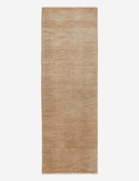 #color::wheat #size::2-6--x-8-   | Heritage wheat rug in its runner size