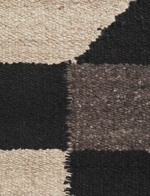 Close up of the Hidara rug