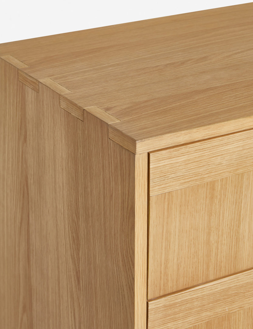 hillview ivory oak 6-drawer dresser Ameriwood Home Hillview 6 Drawer Dresser, Ivory Oak