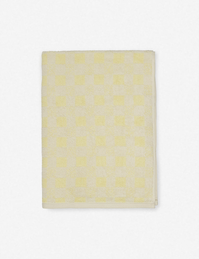 House No.23 Monroe Towel in Olive