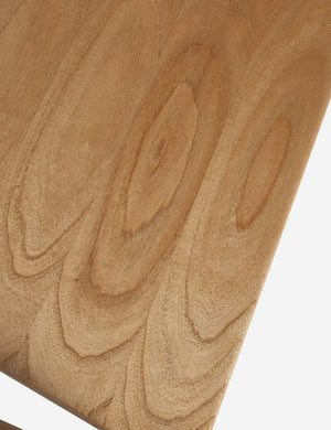 The seat of the Ida Natural Dining Arm Chair