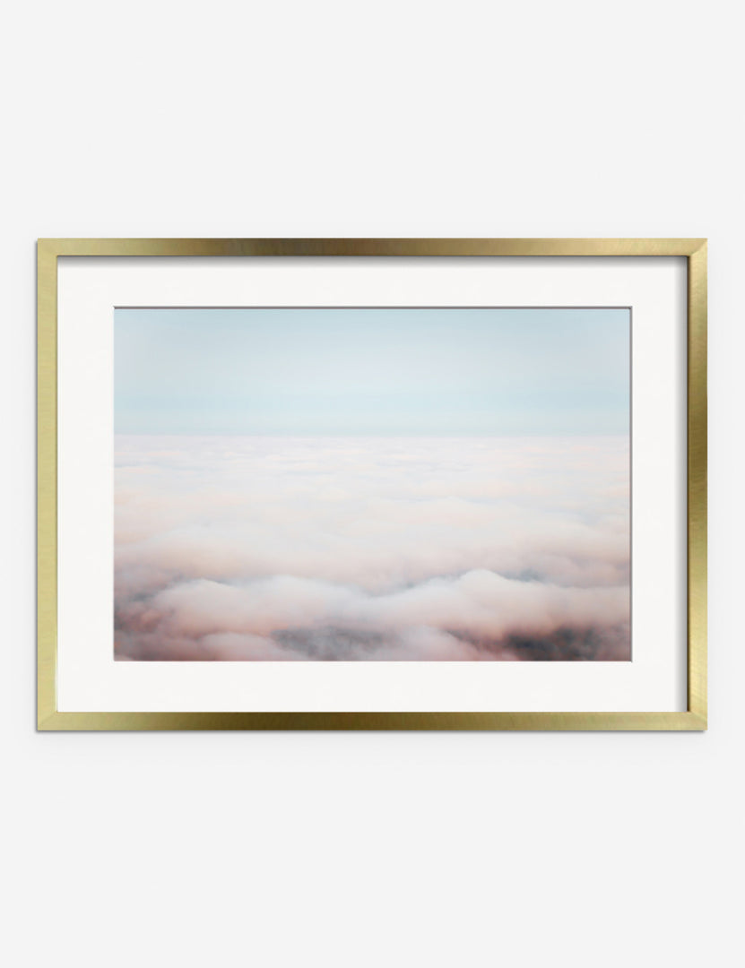 #frame-option::framed #color::gold #size::175--x-135- #size::295--x-215- #size::355--x-255- #size::415--x-295- | Dream Clouds Photography Print in a gold frame