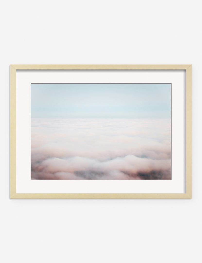 #frame-option::framed #color::natural #size::175--x-135- #size::295--x-215- #size::355--x-255- #size::415--x-295- | Dream Clouds Photography Print in a natural frame