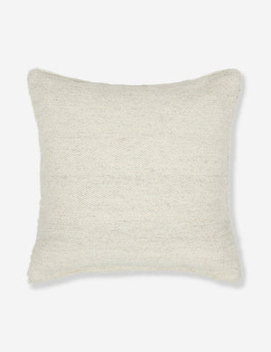 Rear view of the Irregular Dots Ivory Square Pillow by Sarah Sherman Samuel