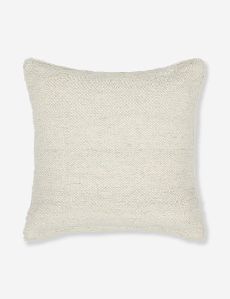  #style::square | Rear view of the Irregular Dots Ivory Square Pillow by Sarah Sherman Samuel