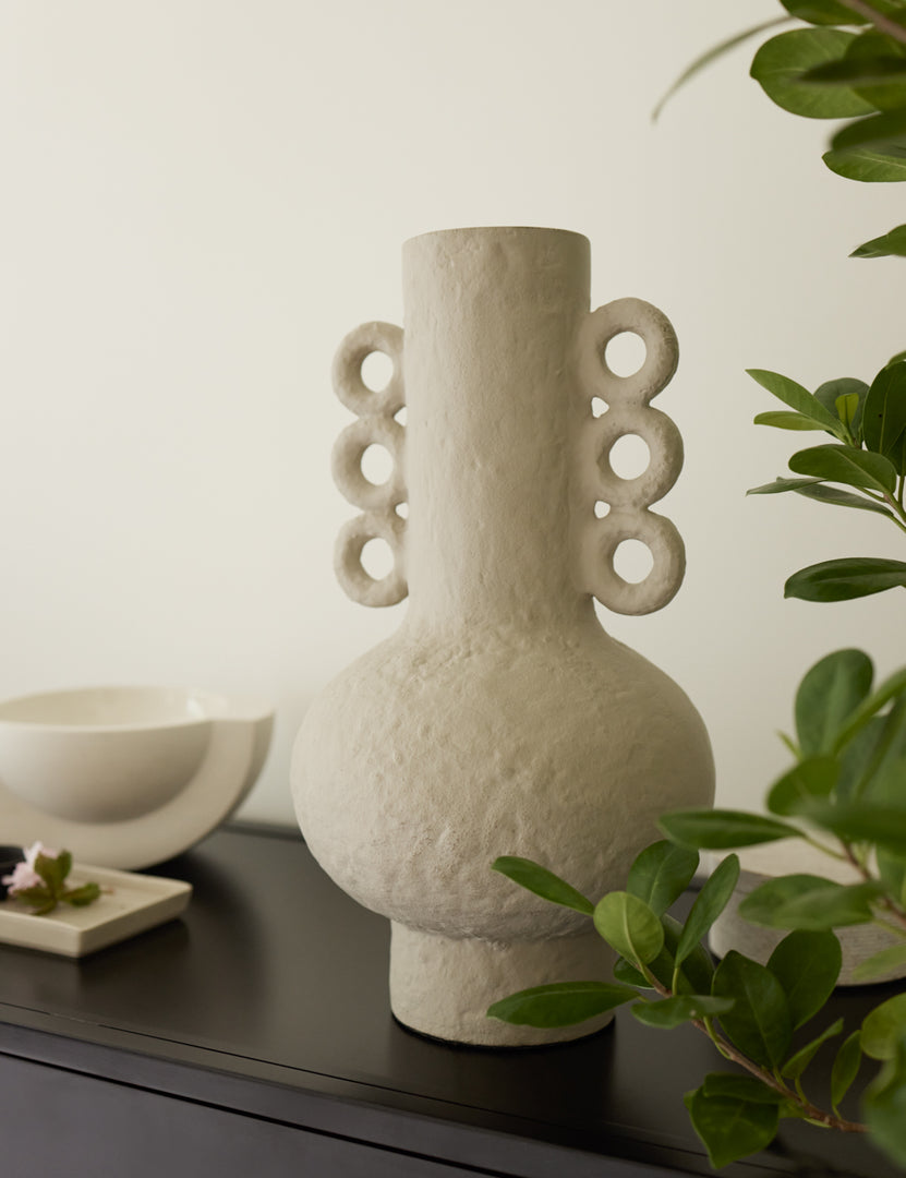 Chandra Metal Decorative Vase by Regina Andrew