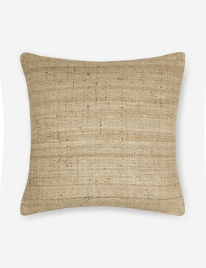 Jonas natural-toned Silk Pillow