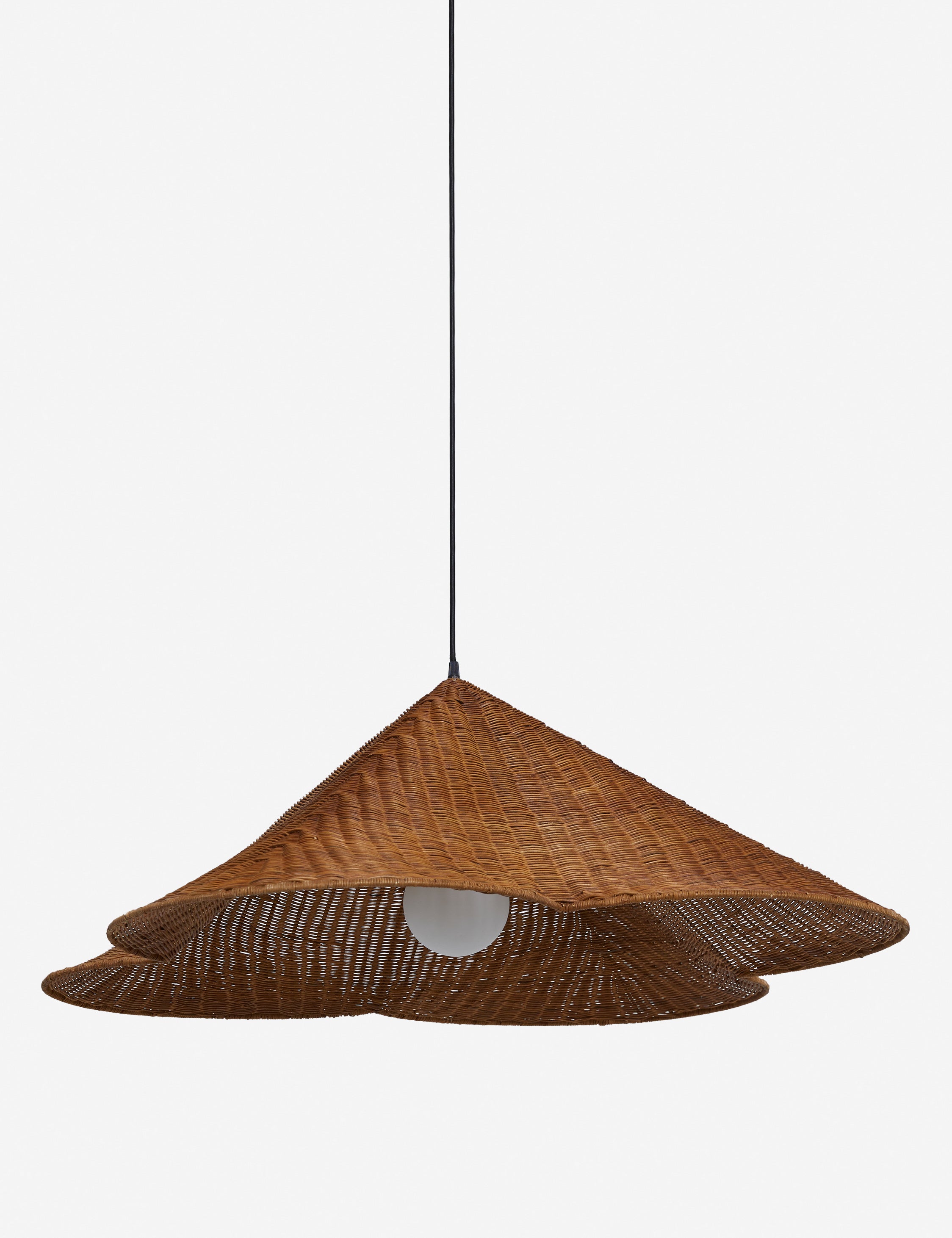 Kalani Woven Rattan Pendant Light