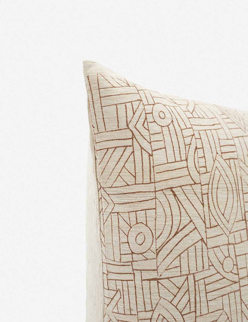 #size::20--x-20- | Corner of the Kisha natural-toned square throw pillow