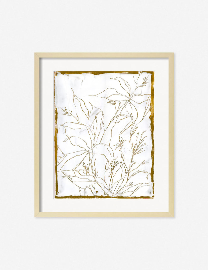 #color::natural #frame-option::framed #size::29--x-23- #size::37--x-29- #size::45--x-35- #size::53--x-41- | Lilies Wall Art in a natural frame