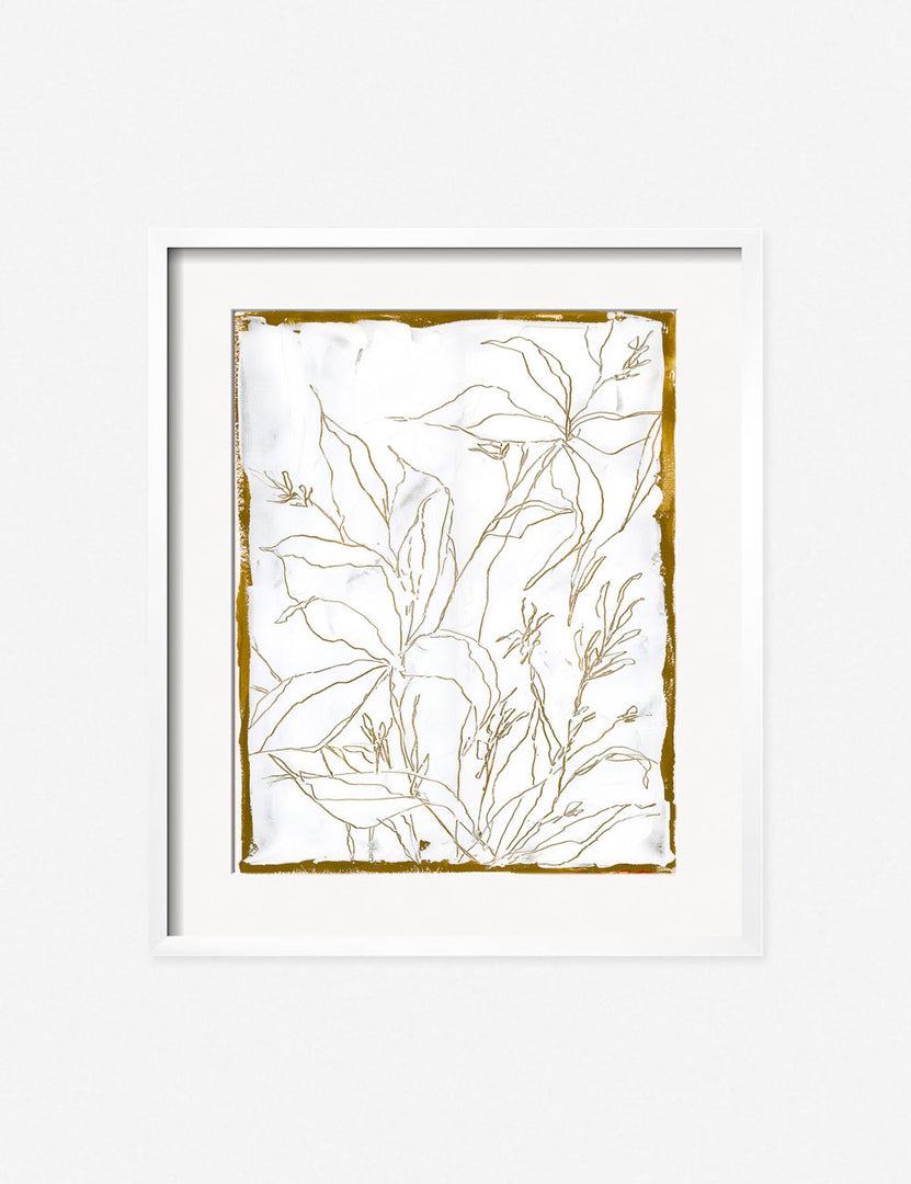 #color::white #frame-option::framed #size::29--x-23- #size::37--x-29- #size::45--x-35- #size::53--x-41- | Lilies Wall Art in a white frame