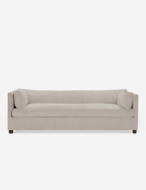 Lotte shelter-style Flax Performance Fabric Sofa with a deep seat