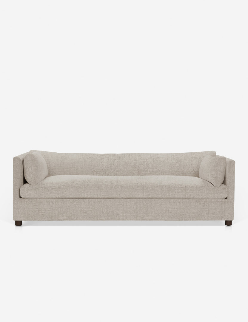 #color::flax-performance-fabric | Lotte shelter-style Flax Performance Fabric Sofa with a deep seat