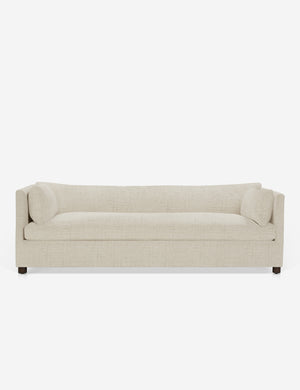 Lotte shelter-style Natural Performance Fabric Sofa with a deep seat