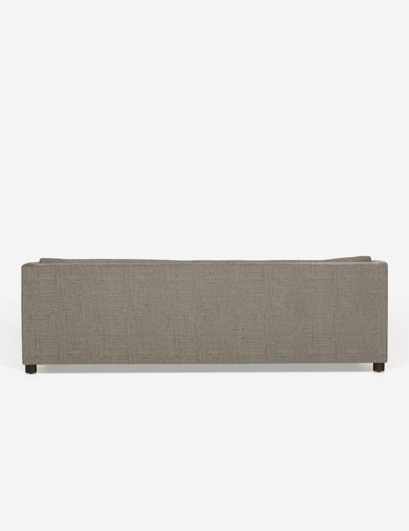 #color::pebble-performance-linen | Back of the Lotte Pebble Gray Performance Fabric Sofa
