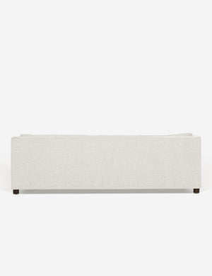 Back of the Lotte White Performance Fabric Sofa