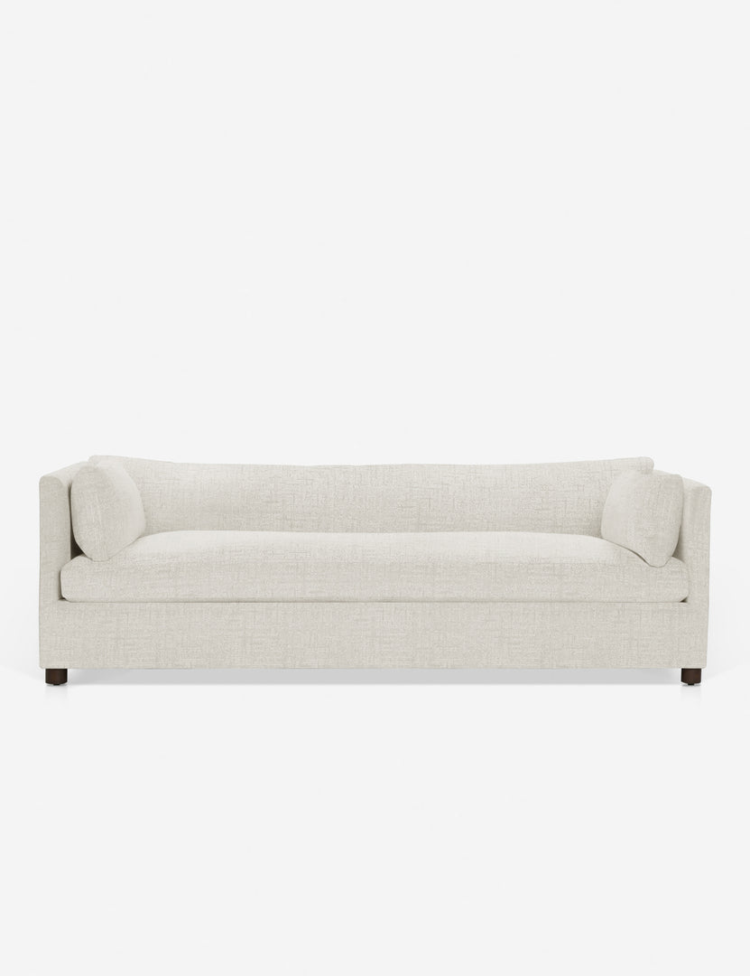 #color::white-performance-linen | Lotte shelter-style White Performance Fabric Sofa with a deep seat