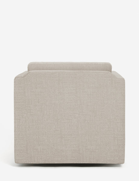 #color::flax-performance-fabric | Back of the Lotte flax performance fabric swivel chair