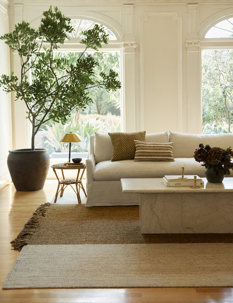 Wilcox Two-Toned Wool Rug by Jake Arnold