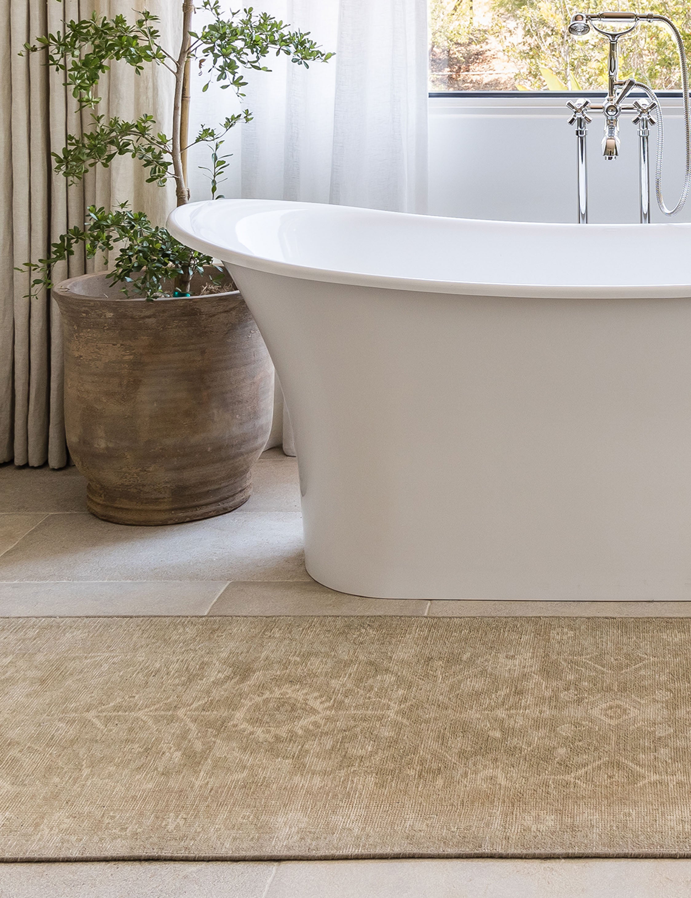 Menorca Hand-Knotted Wool Rug by Pure Salt x Momeni