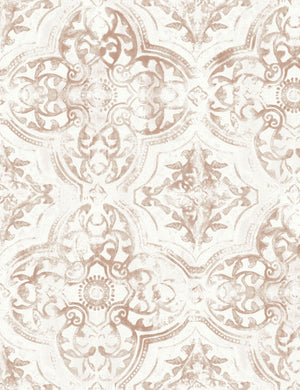 Turia Wallpaper, Terracotta,