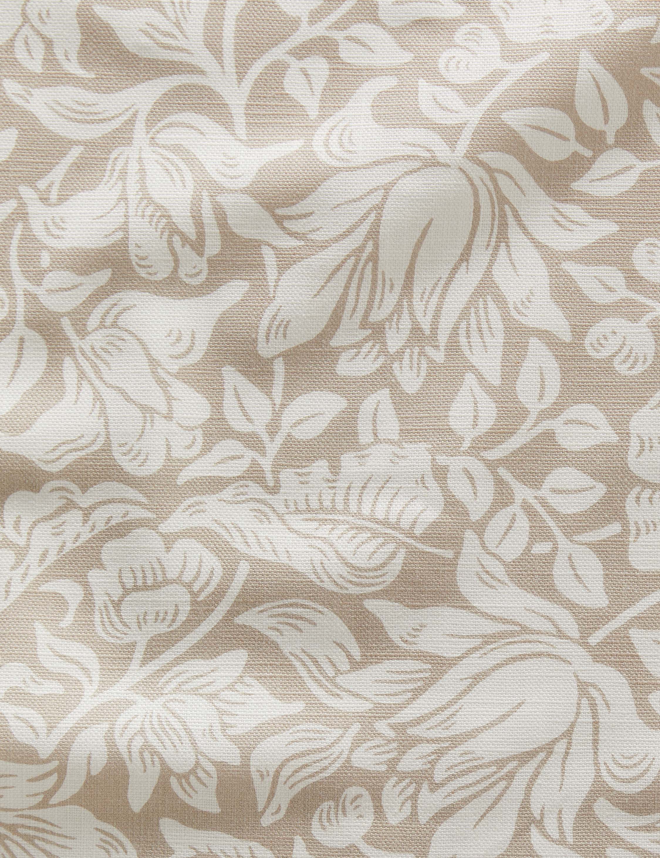 Mallow Cloth Mallow Cotton / Linen Blend Fabric by Morris & Co.