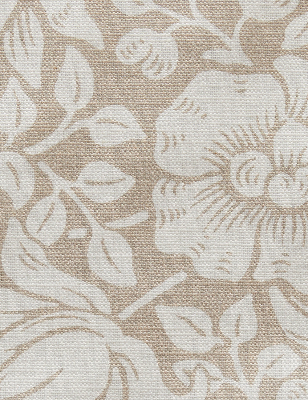 Mallow Cloth Mallow Cotton / Linen Blend Fabric by Morris & Co.