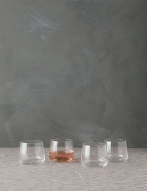 Metropolitan Stemless Wine Glasses (Set of 4) by LSA International