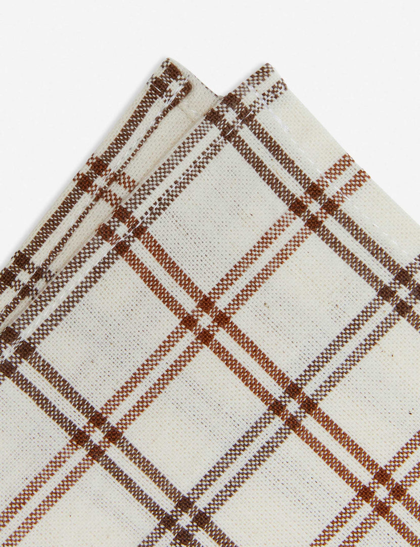 Mayfair Plaid Napkins (Set of 4) by Heather Taylor Home