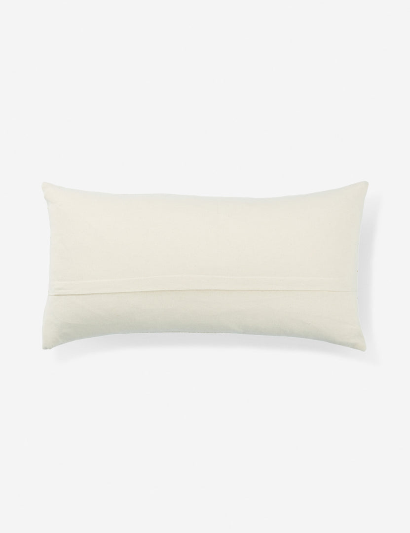 #color::blue #fill::down #fill::polyester | Ivory back of the Imli throw pillow
