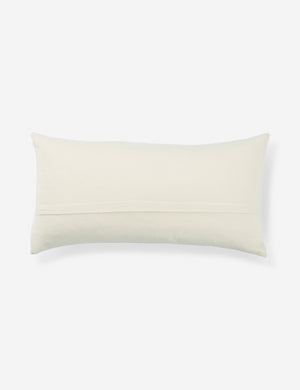 Ivory back of the Imli throw pillow