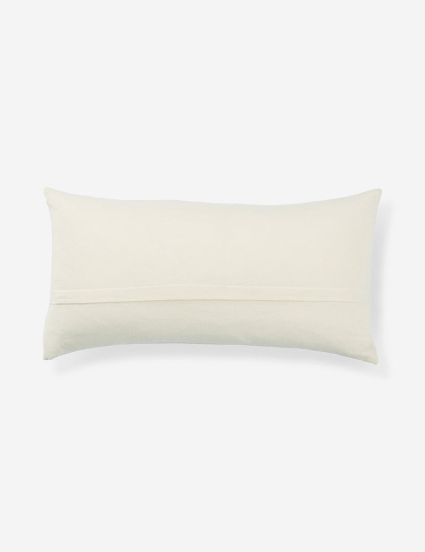 #color::gray #fill::down #fill::polyester | Ivory back of the Imli throw pillow