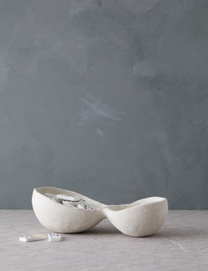 Nabra Double Bowl by Nur Ceramics
