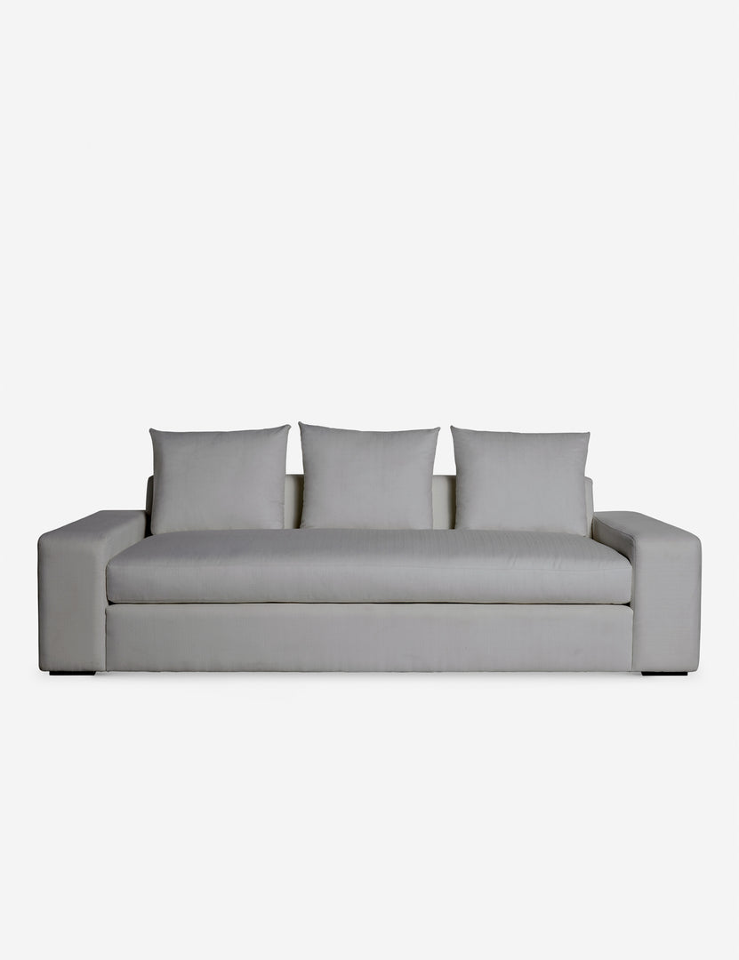 #color::gray-performance-fabric #size::108-W #size::96-W #size::84-W | Nadine gray performance fabric sofa with low, wide arms and tall pillow back cushions