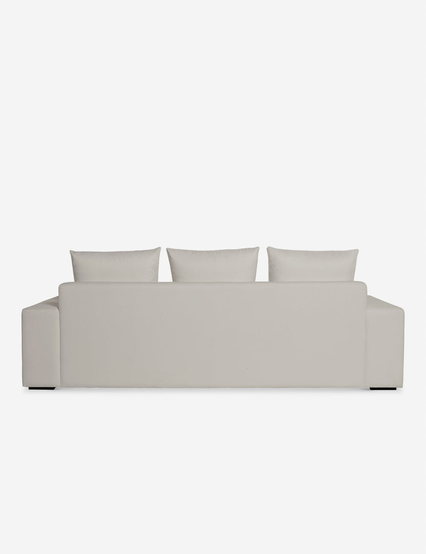 #color::natural-linen #size::108-W #size::96-W #size::84-W | Back of the Nadine natural linen sofa