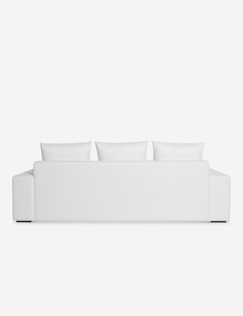 #color::white-performance-fabric #size::108-W #size::96-W #size::84-W | Back of the Nadine white performance fabric sofa